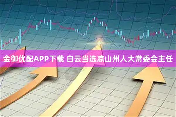 金御优配APP下载 白云当选凉山州人大常委会主任
