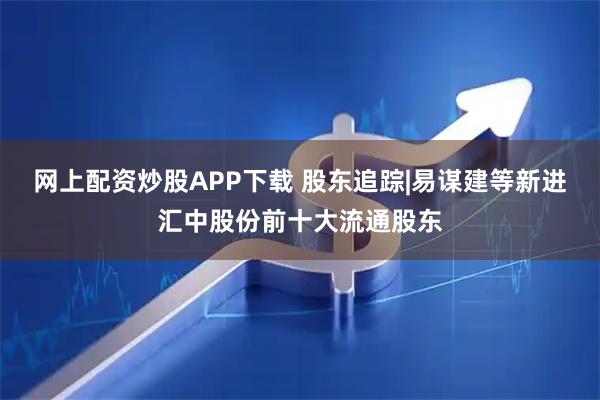 网上配资炒股APP下载 股东追踪|易谋建等新进汇中股份前十大流通股东